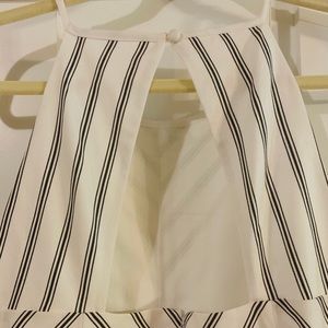 Black and white dress